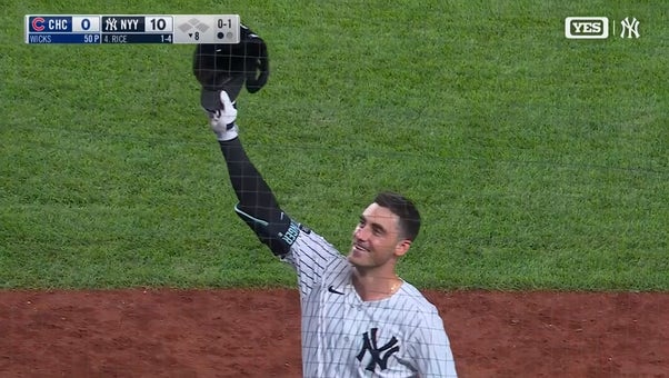 Yankees' Cody Bellinger hits his third HR of game, gets curtain call