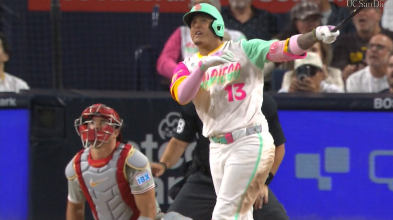Padres' Manny Machado hits homer to extend lead vs. Phillies