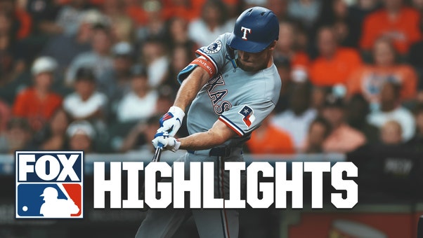 Rangers vs. Astros Highlights | MLB on FOX