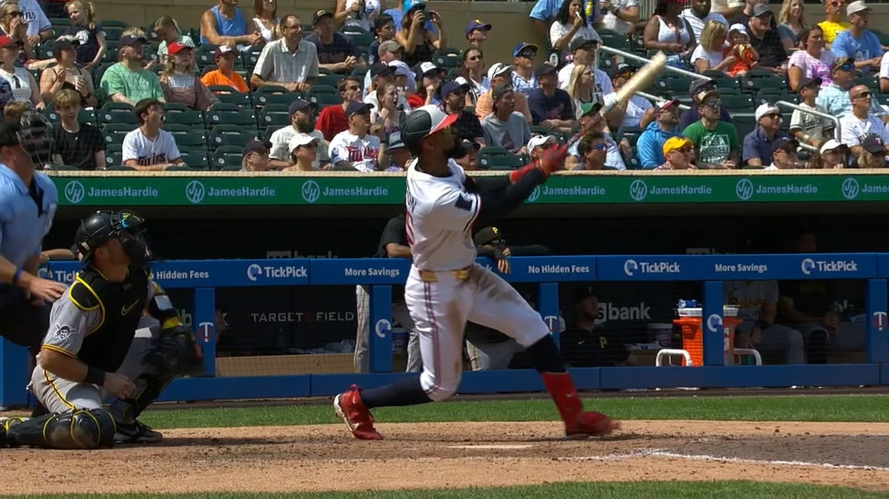 Twins' Byron Buxton hits for cycle vs. Pirates