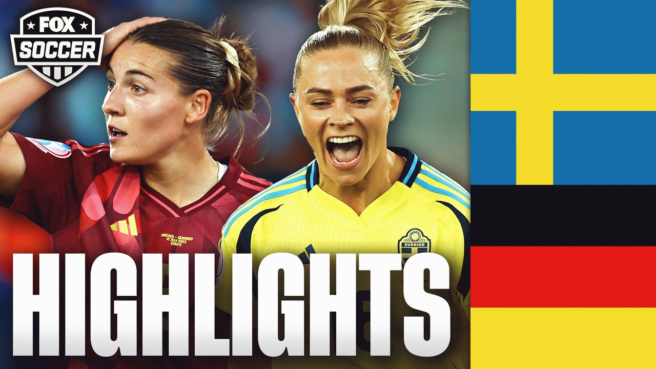 Sweden vs. Germany UEFA Women’s Euro 2025 Highlights | FOX Soccer