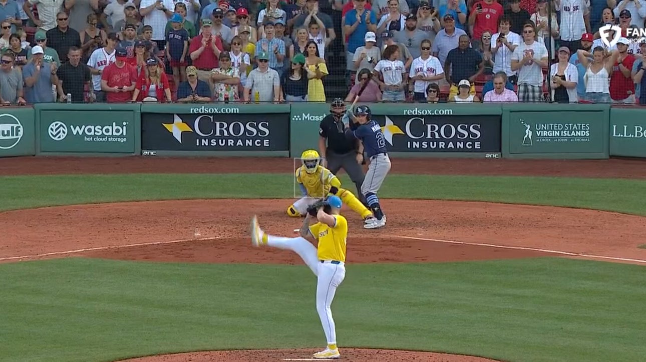 Red Sox's Garrett Crochet finishes complete game shutout vs. Rays