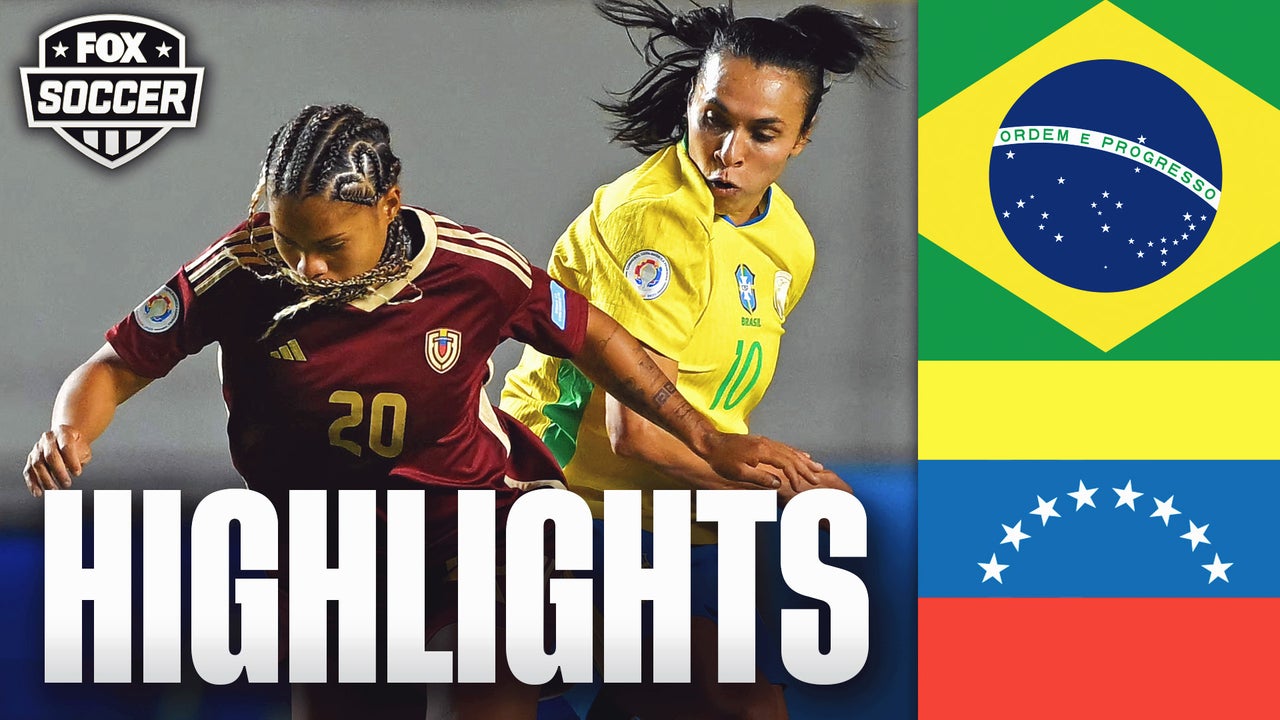 Brazil vs. Venezuela  2025 Copa América Femenina Highlights