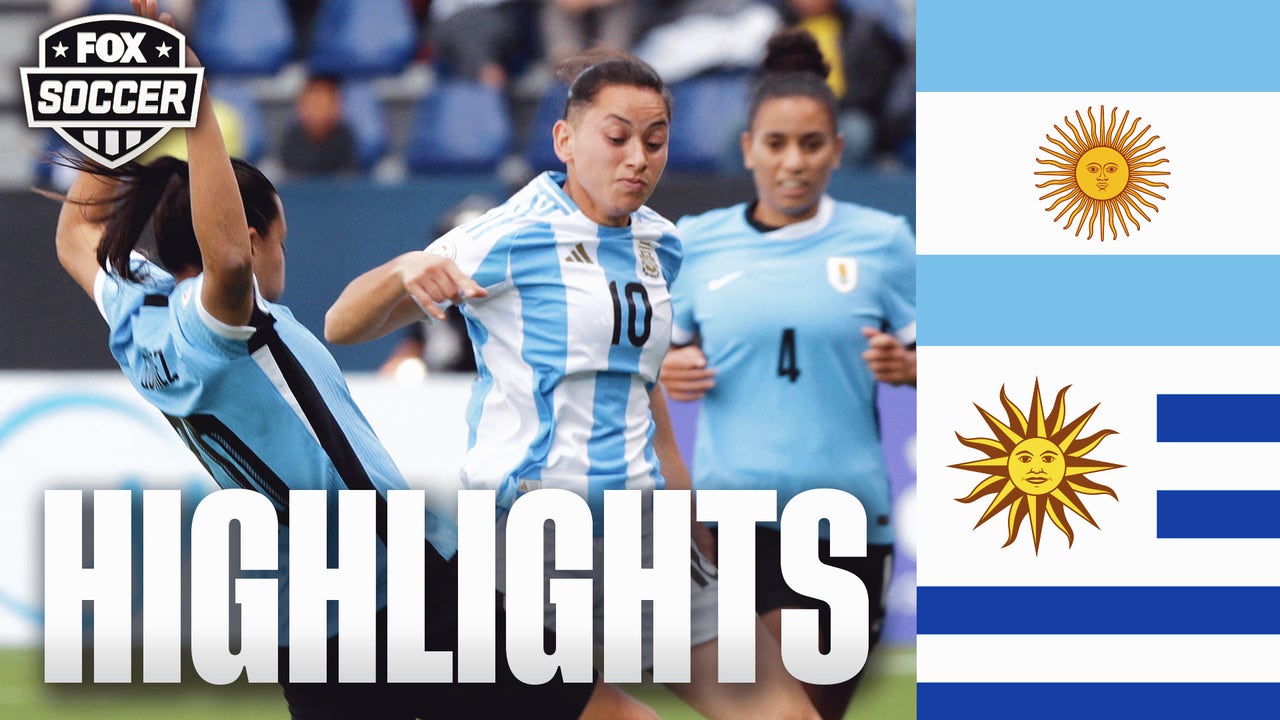 Uruguay vs. Argentina 2025 Copa América Femenina Highlights | FOX Soccer