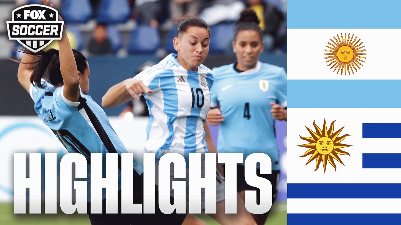Uruguay vs. Argentina 2025 Copa América Femenina Highlights | FOX Soccer