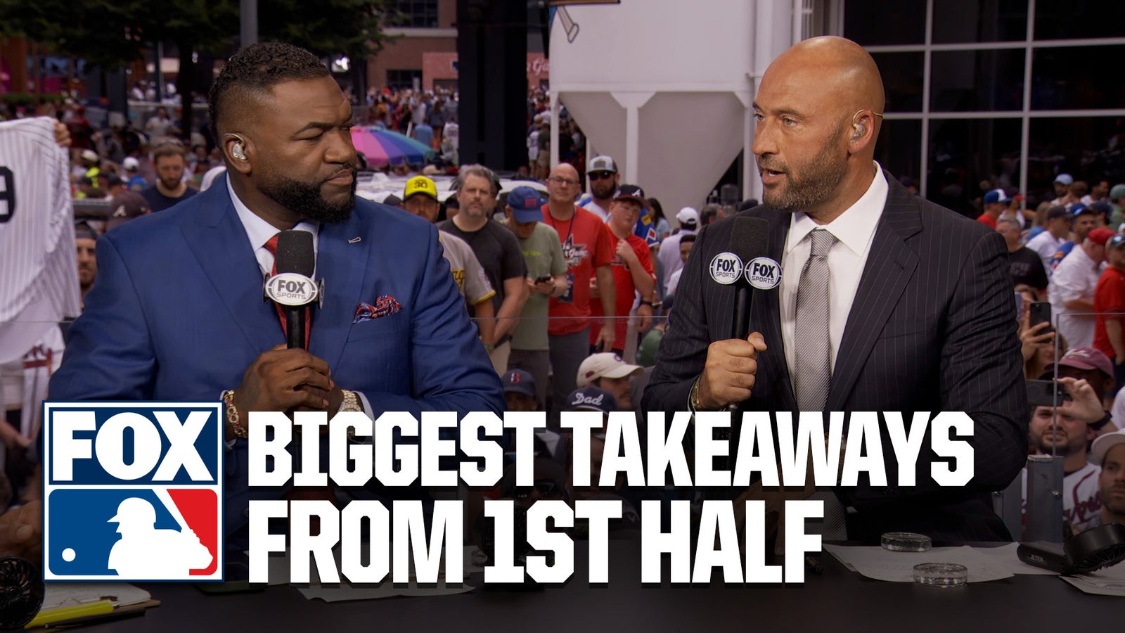 Derek Jeter, Alex Rodrigues & David Ortiz answer BIGGEST takeaways from 1st half of MLB season