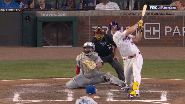 Pete Alonso crushes three-run HR to extend the National League's lead