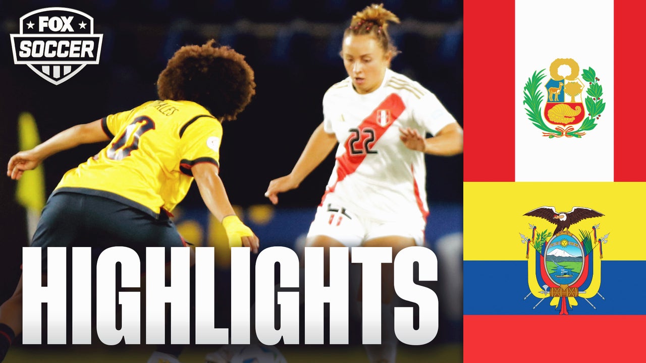 Peru vs. Ecuador 2025 Copa América Femenina Highlights | FOX Soccer