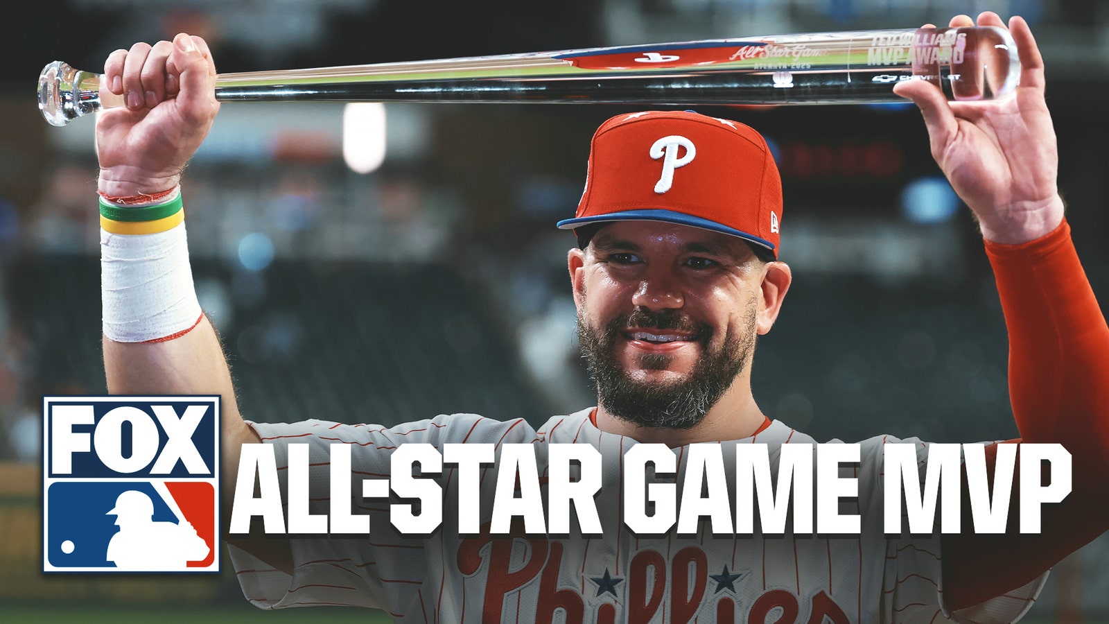 Kyle Schwarber receives 2025 MLB All-Star Game MVP | MLB on FOX