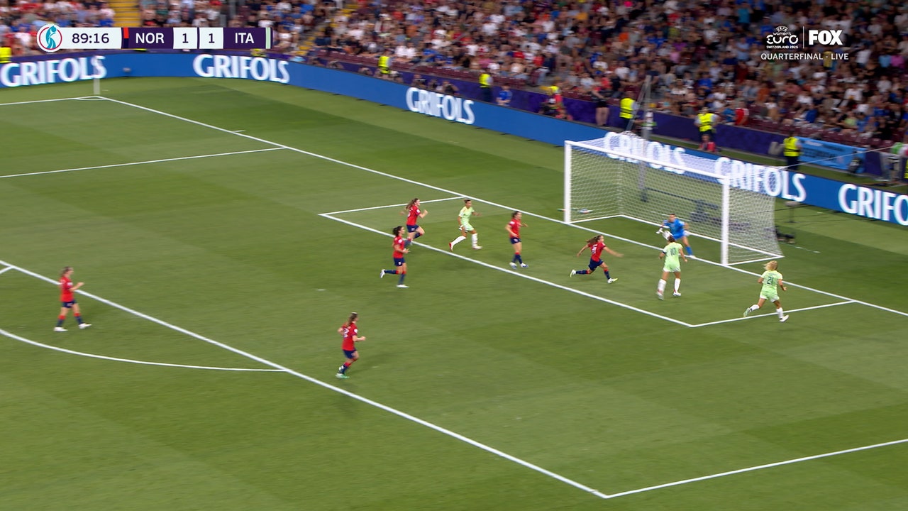 Cristiana Girelli scores in 90' to seal Italy's 2-1 win over Norway