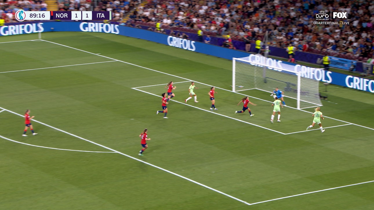 Cristiana Girelli scores in 90' to seal Italy's 2-1 win over Norway