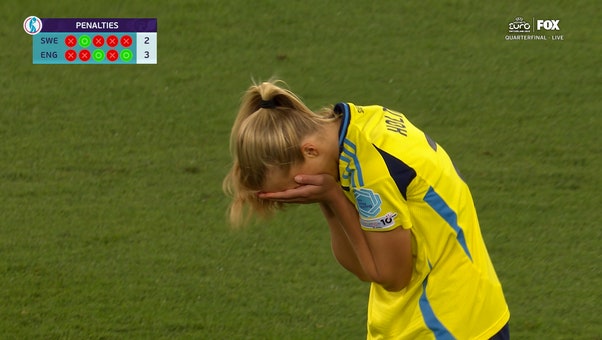 Smilla Holmberg misses PK, England advance past Sweden and clinch spot in Euro Semifinals