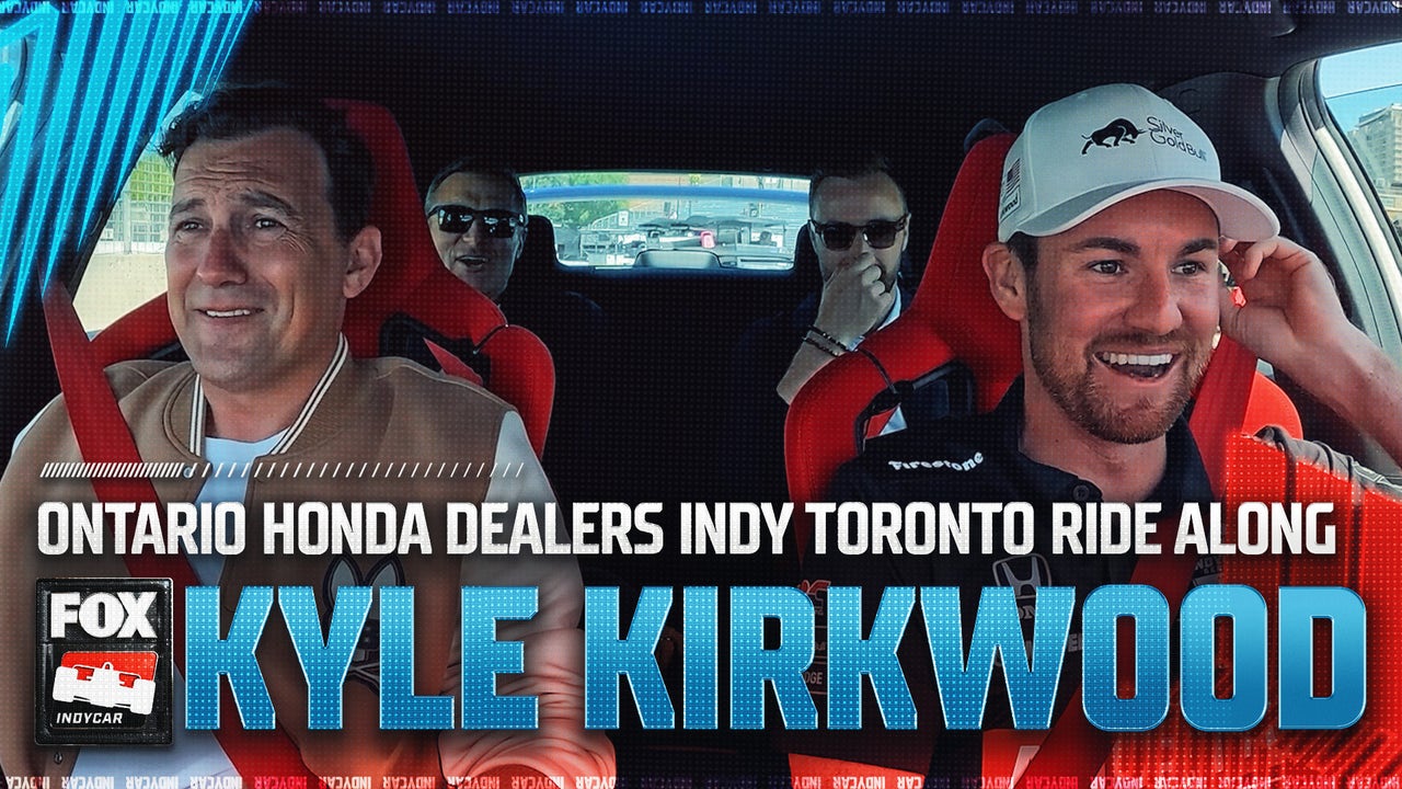 Kyle Kirkwood takes Will Buxton, James Hinchcliffe & Townsend Bell around Streets of Toronto track