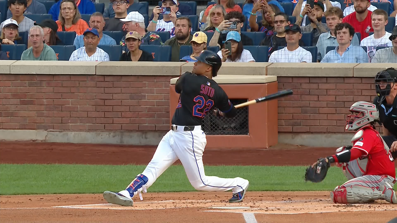 Juan Soto crushes homer to put Mets on board vs. Reds