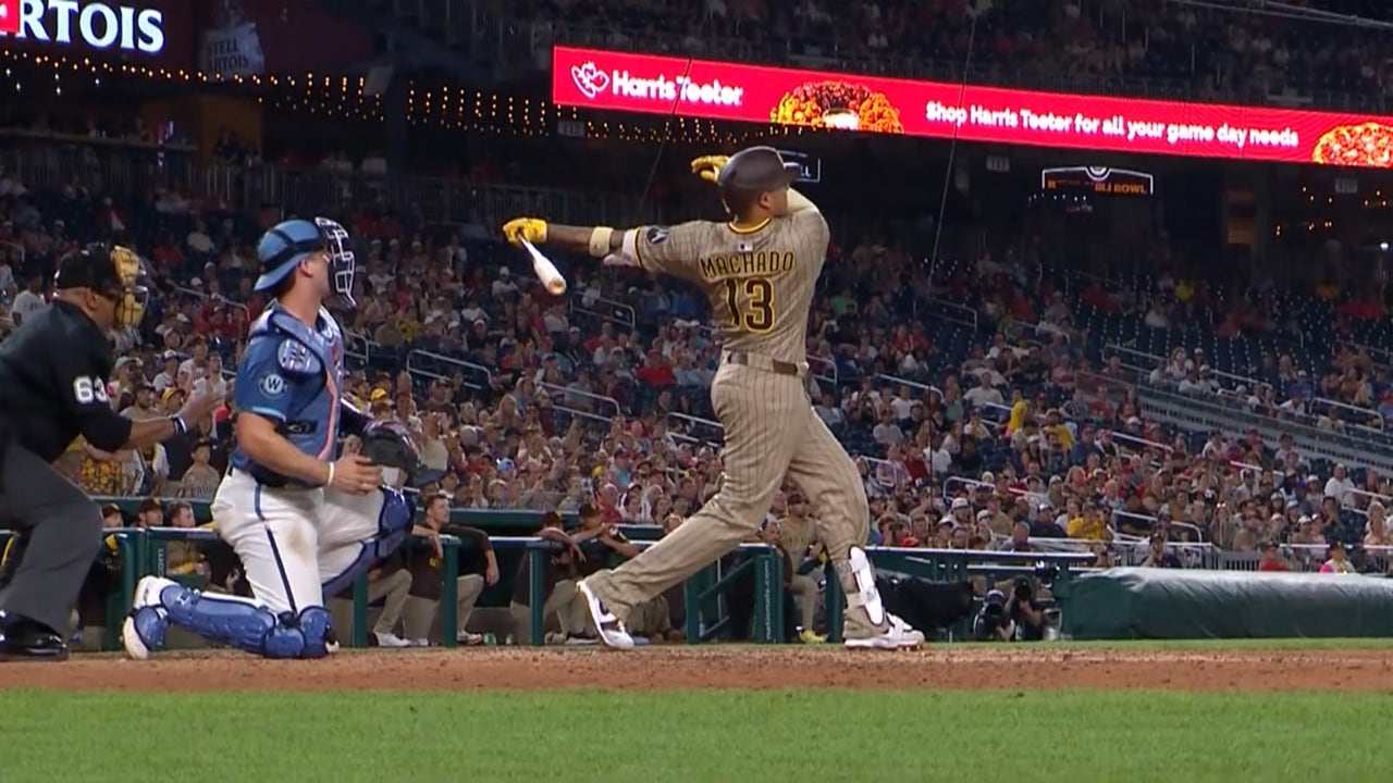 Manny Machado hits grand slam to extend Padres' lead vs. Nationals
