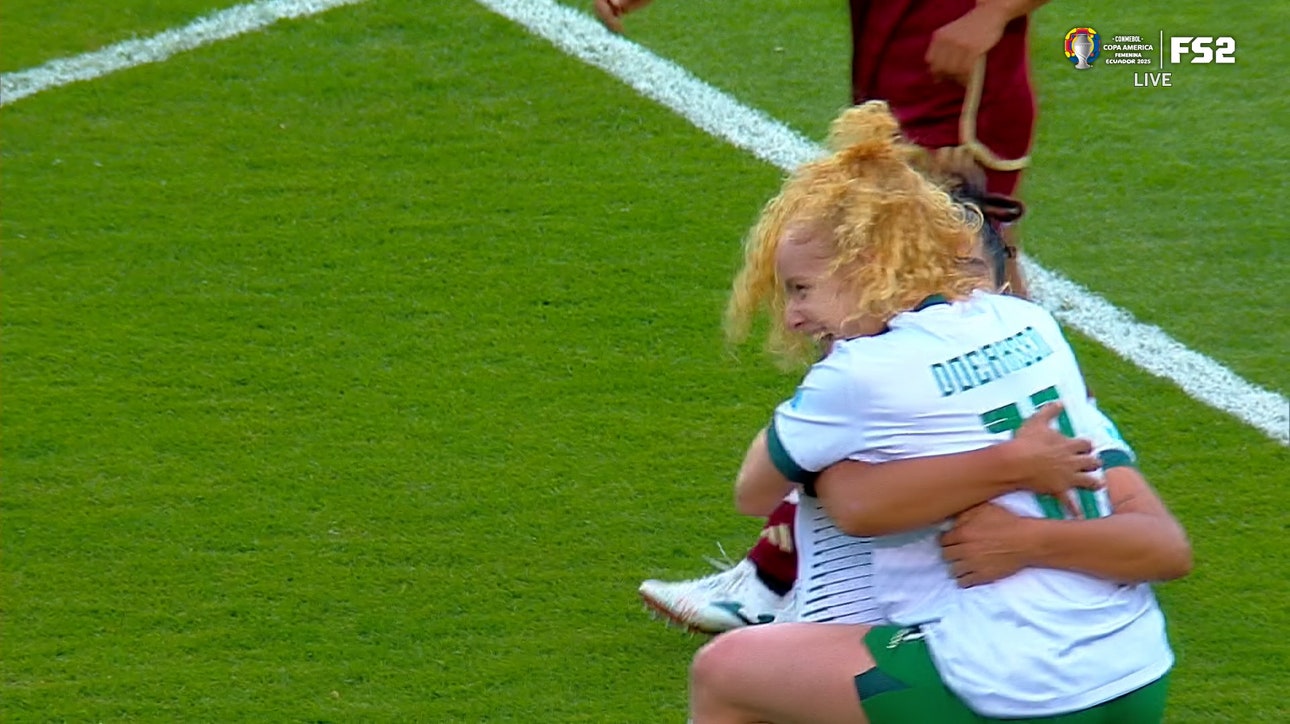 Emilie Doerksen scores in 18' to draw Bolivia level with Venezuela at 1-1