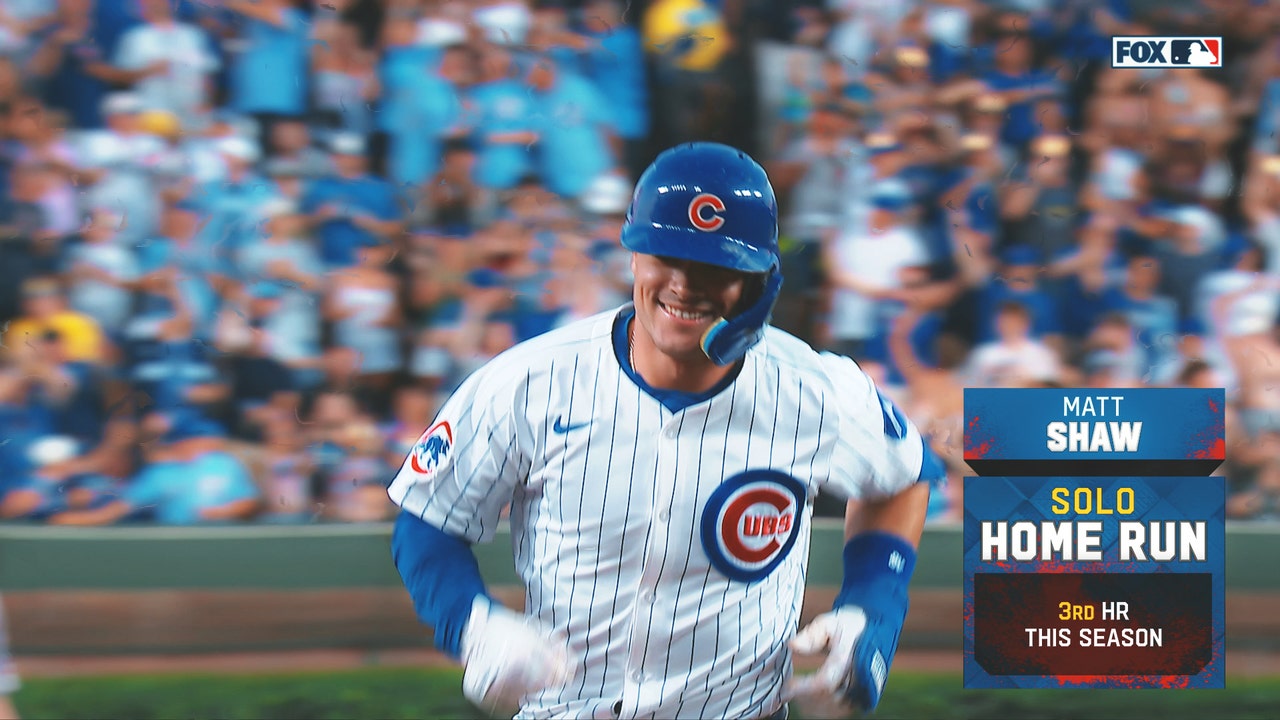 Matt Shaw hammers home run, extending Cubs lead over Red Sox