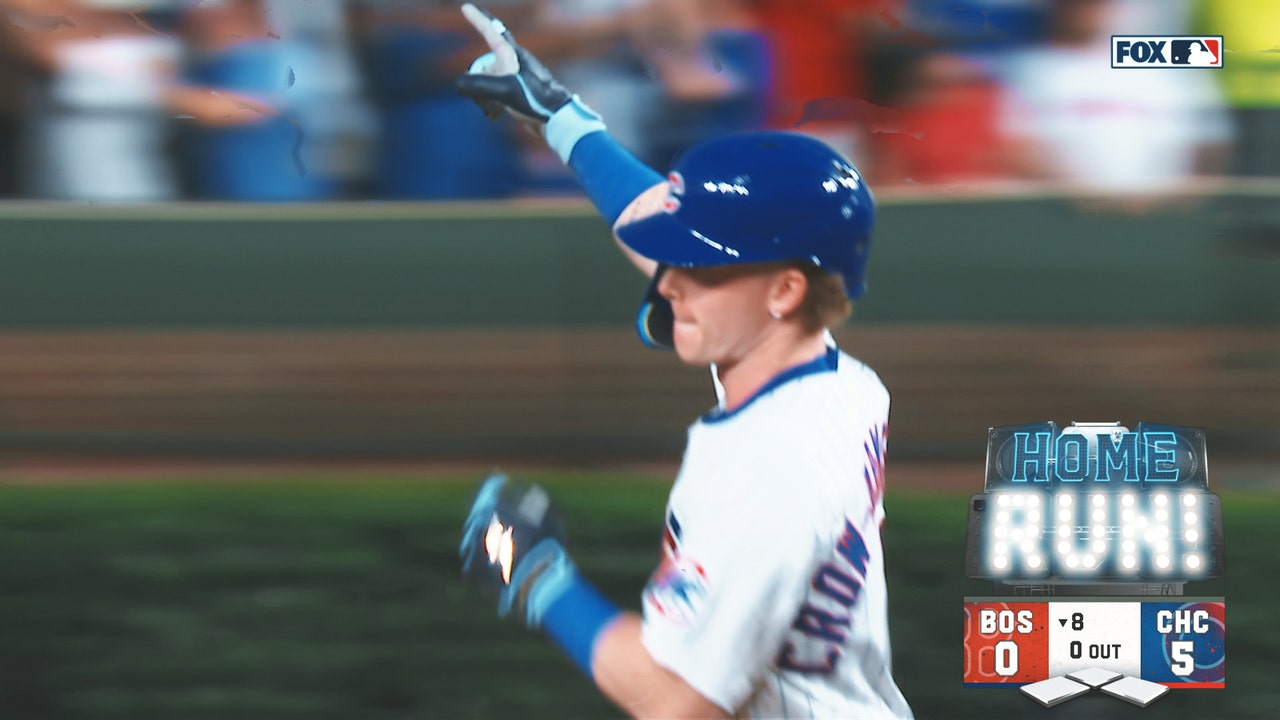 Pete Crow-Armstrong and Ian Happ hit home runs, giving Cubs a 6-0 lead over Red Sox