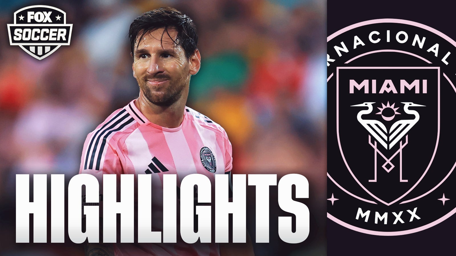 Lionel Messi Scores Twice & Adds Assist in Inter Miami's 5-1 Win vs. NY Red Bulls | FOX Soccer