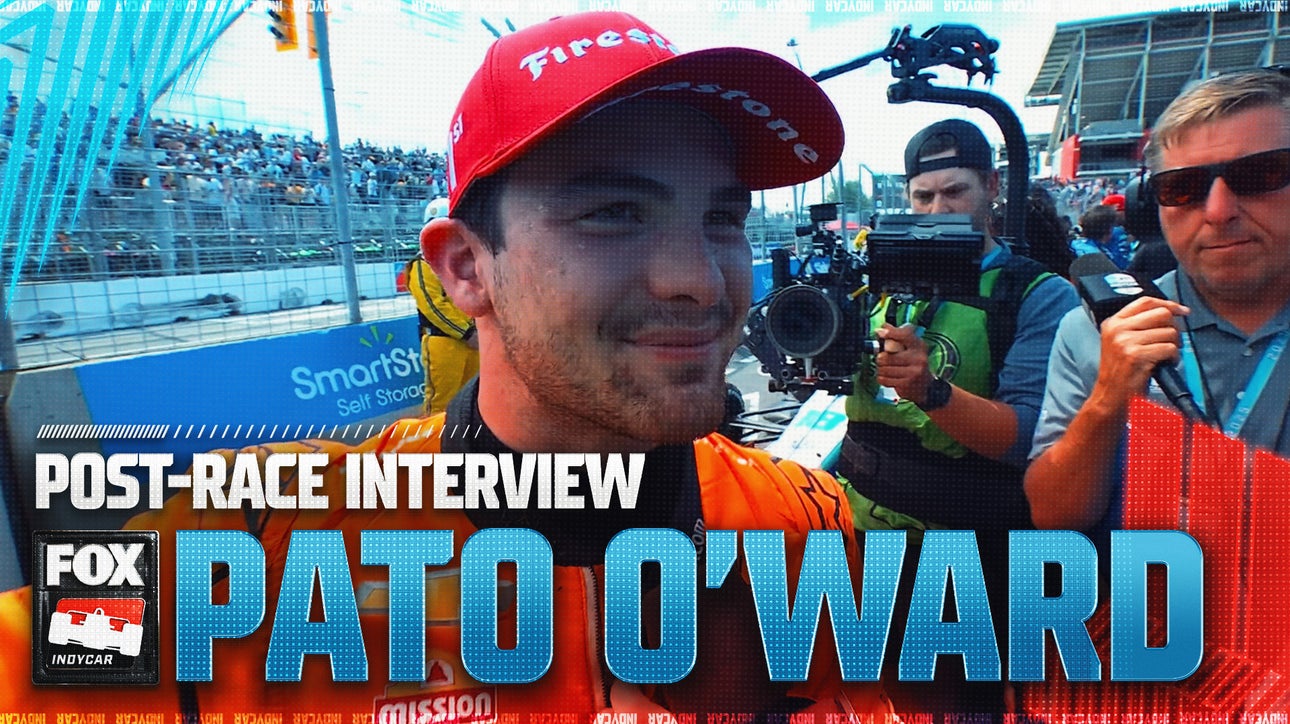 POST-RACE INTERVIEW: Pato O'Ward on second win of the season at Streets of Toronto | INDYCAR on FOX
