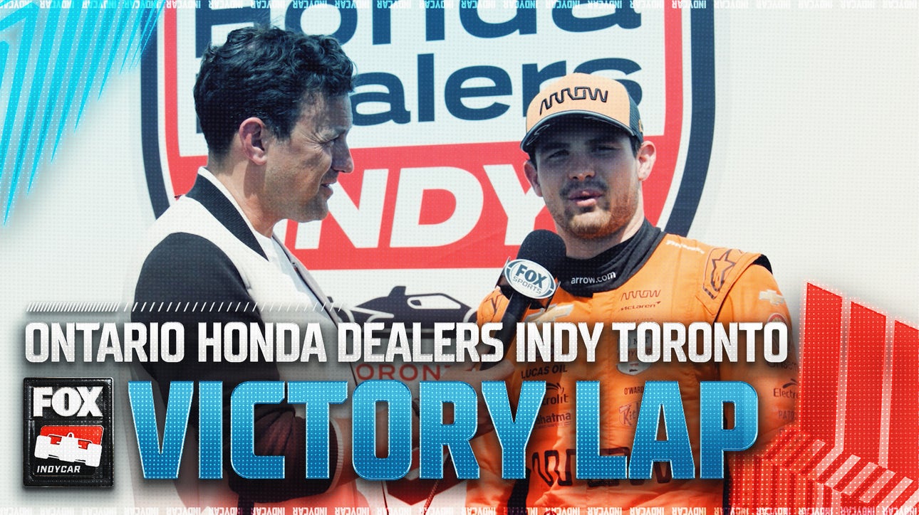 Victory Lap: Pato O'Ward on Securing Second Win of the Season at Toronto | INDYCAR on FOX