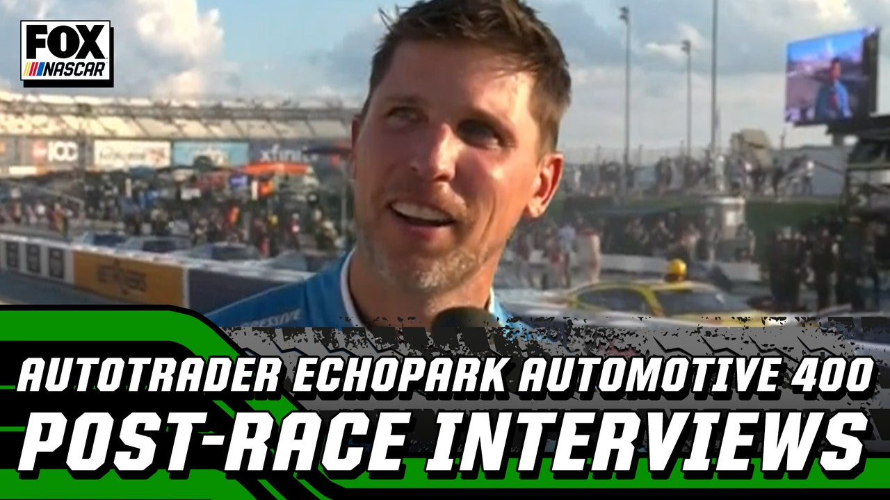 Denny Hamlin e altre interviste post-gara di Dover Motor Speedway | NASCAR su Fox Denny Hamlin e altre interviste post-gara di Dover Motor Speedway | NASCAR su Fox