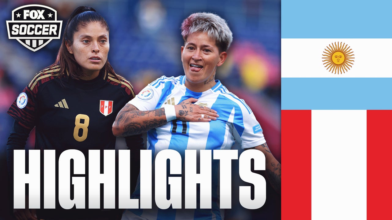 Argentina vs. Peru  2025 Copa América Femenina Highlights | FOX Soccer