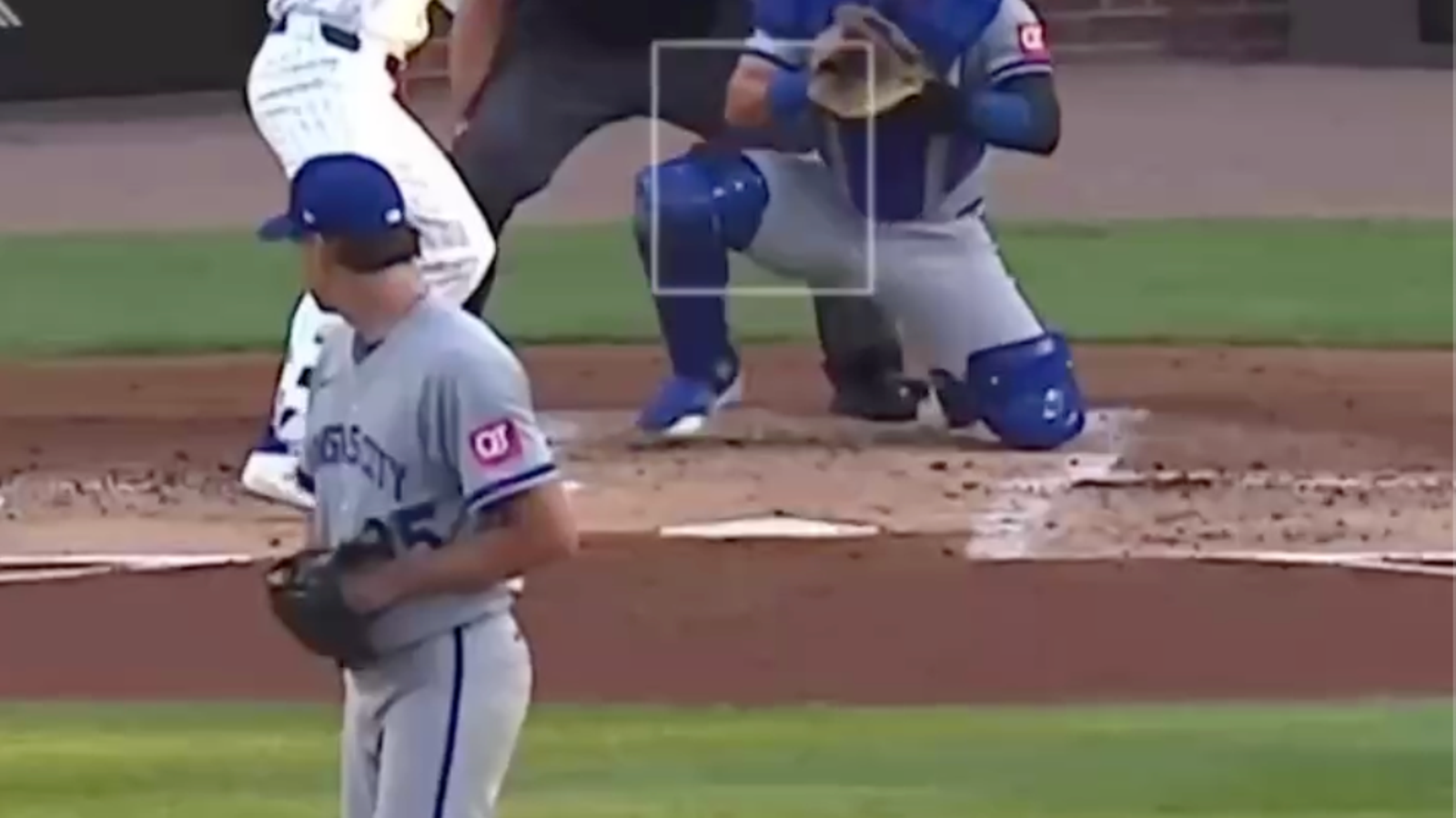 45-year-old Rich Hill records his first strikeout of the season and throws a scoreless 1st inning