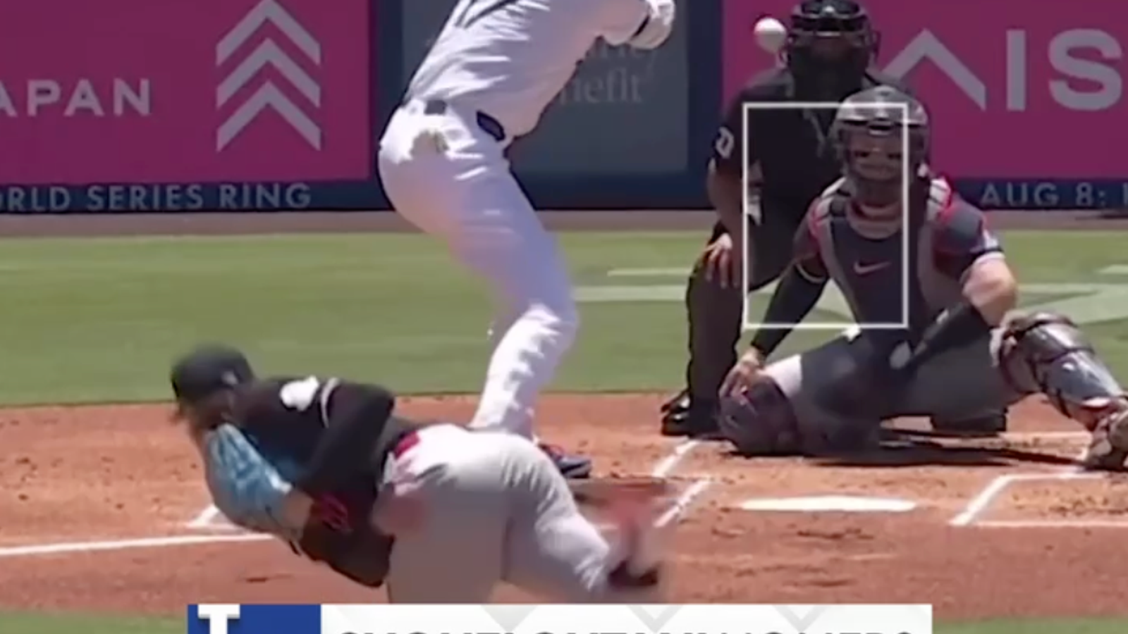 Shohei Ohtani crushes his NL leading 37th home run