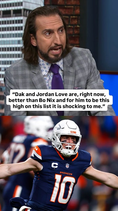 Bo Nix was ranked No. 64 in the NFL Top 100 over Dak Prescott and Jordan Love