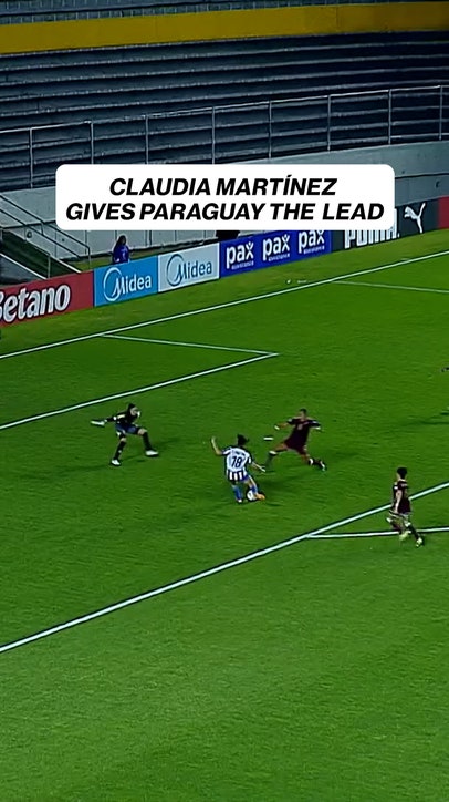 Claudia Martínez scores clutch goal to give Paraguay a 2-1 lead over Venezuela