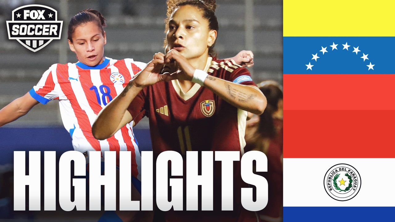 Paraguay vs. Venezuela 2025 Copa América Femenina Highlights | FOX Soccer