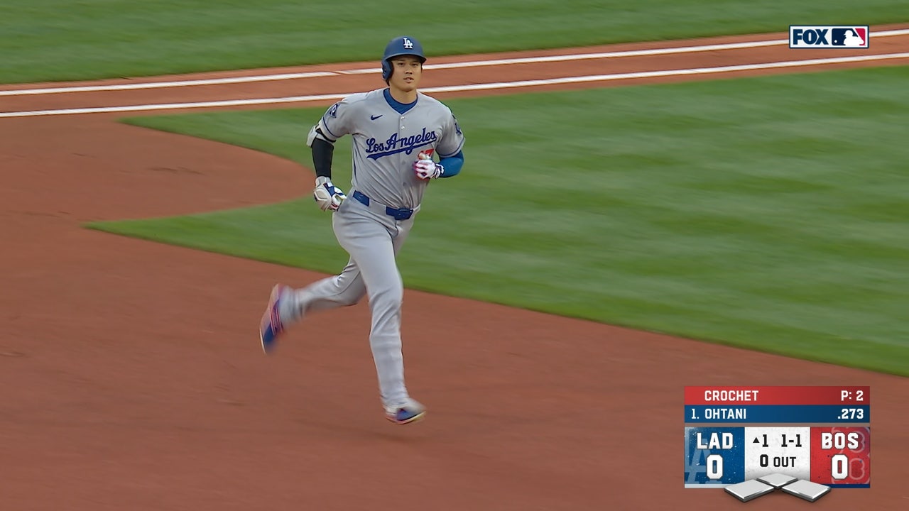 Shohei Ohtani and Teoscar Hernandez hit home runs to give Dodgers lead over Red Sox