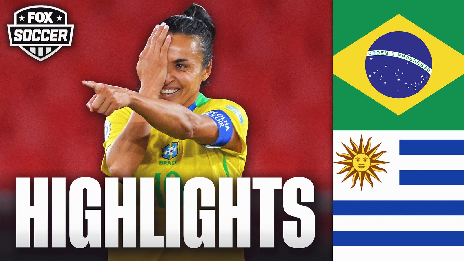 Brazil vs. Uruguay 2025 Copa América Femenina Highlights | FOX Soccer