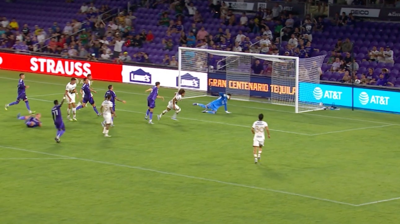 Pumas' Adalberto Carrasquilla scores equalizer against Orlando City