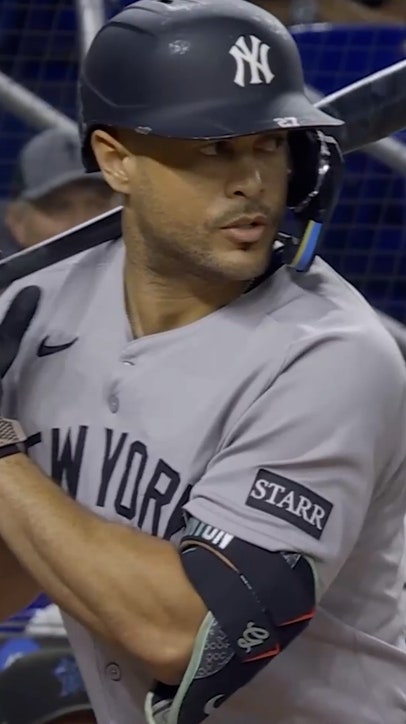 Giancarlo Stanton crushes three-run home run, giving Yankees lead over Marlins
