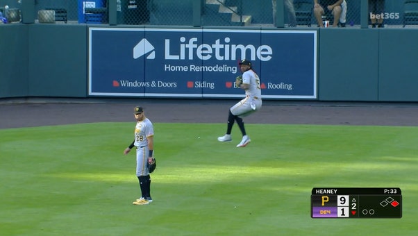 Pirates' Oneil Cruz makes incredible throw to tag out runner vs. Rockies