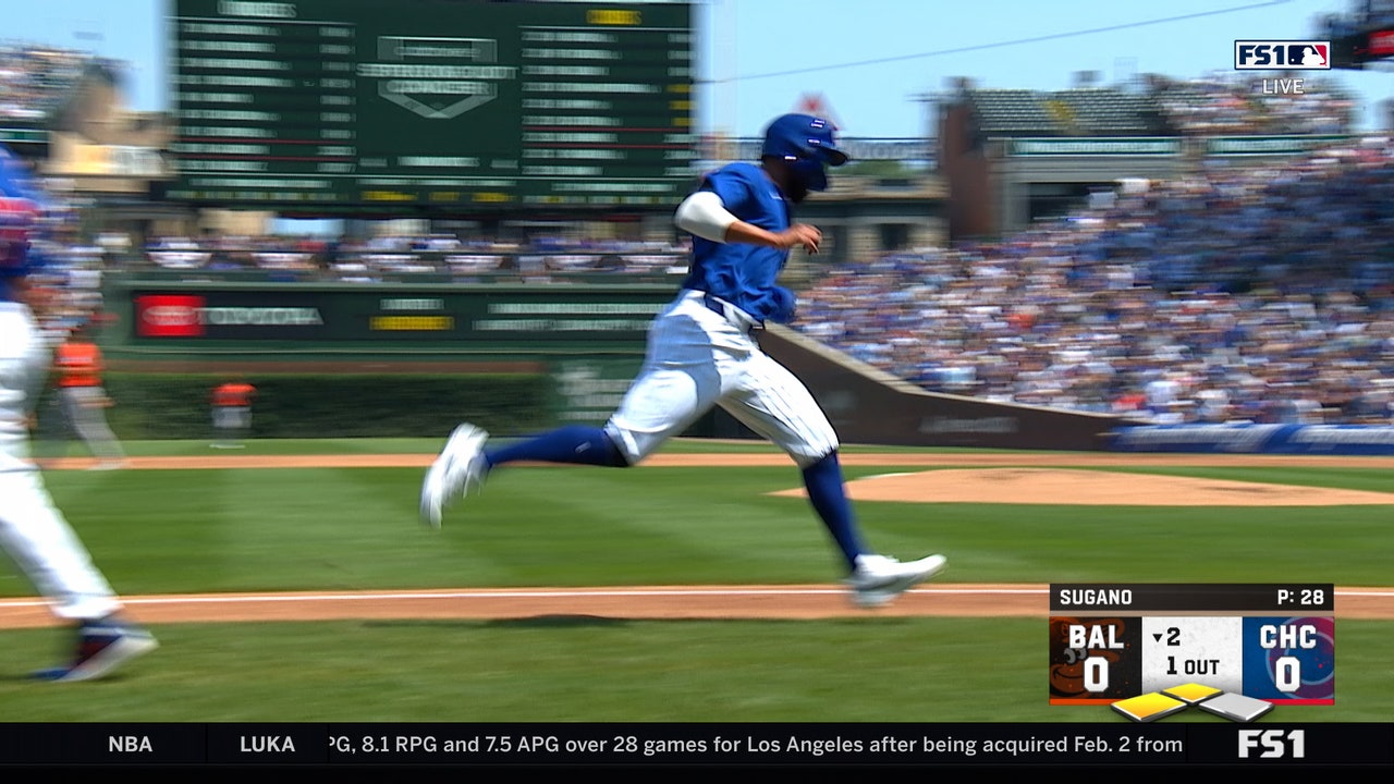 Cubs score two runs in the 2nd inning against the Orioles | MLB on FOX