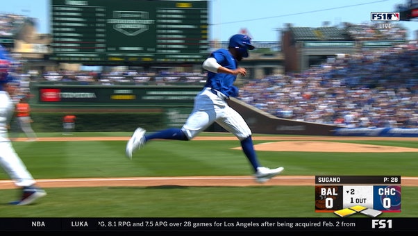 Cubs score two runs in the 2nd inning against the Orioles | MLB on FOX