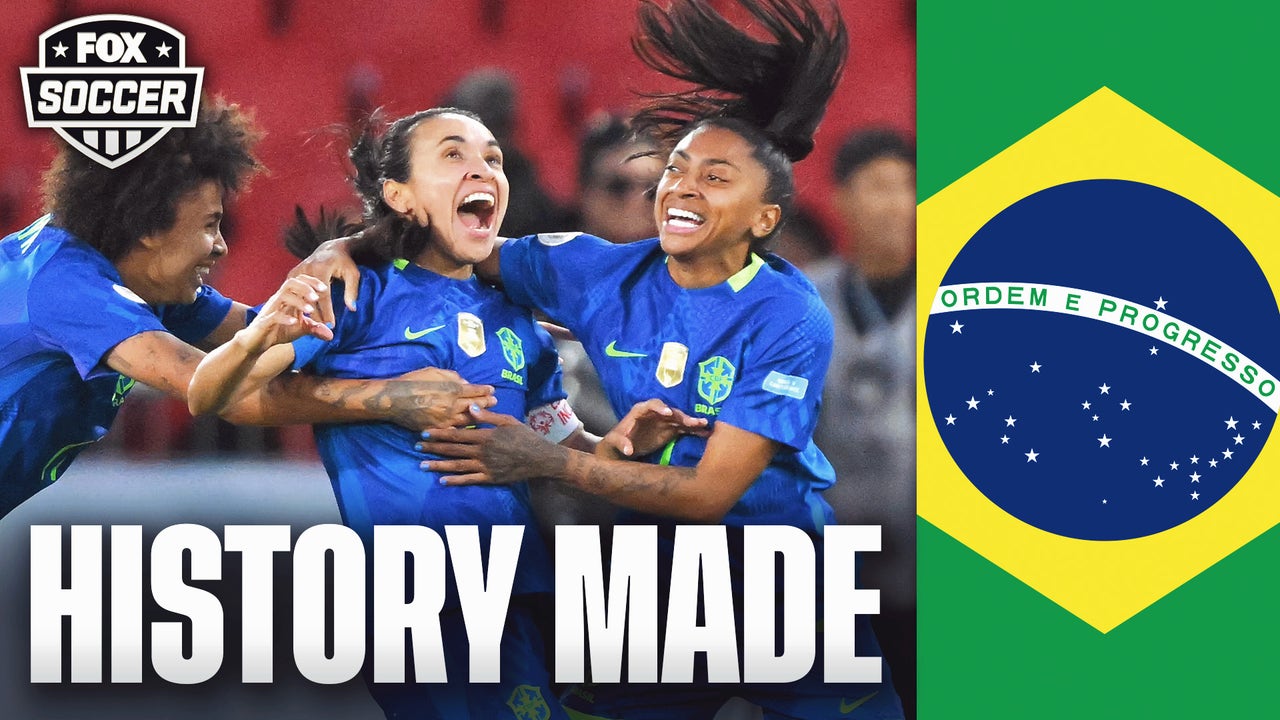 Marta scores two LEGENDARY GOALS for Brazil in Copa América Femenina Final 