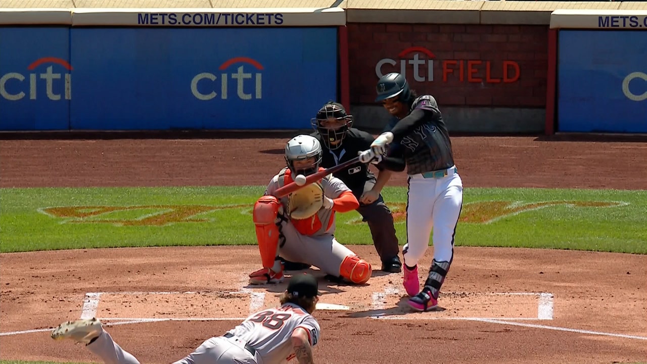 Francisco Lindor hits solo home run, giving Mets early lead over Giants