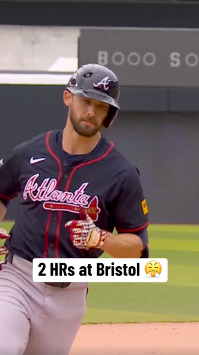 Eli White homers again at the 2025 Speedway Classic and extends Braves lead over Reds