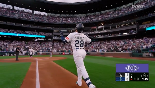 Eugenio Suárez returns with a bang & blasts a two-run homer to give Mariners a 3-1 lead over White Sox
