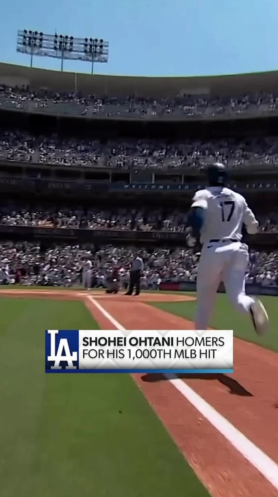Dodgers' Shohei Ohtani crushes two-run homer for his 1,000th career hit