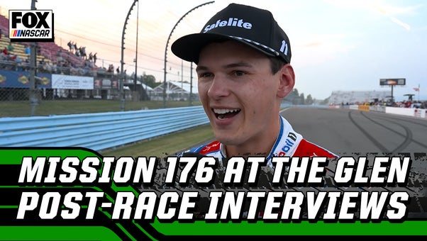 Corey Heim, Daniel Hemric post-race interviews from Watkins Glen International | NASCAR on FOX