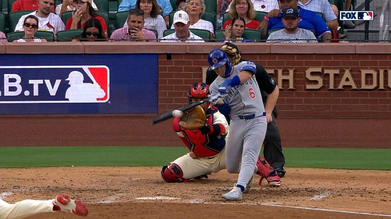 Matt Shaw rips RBI triple to extend Cubs’ lead over Cardinals