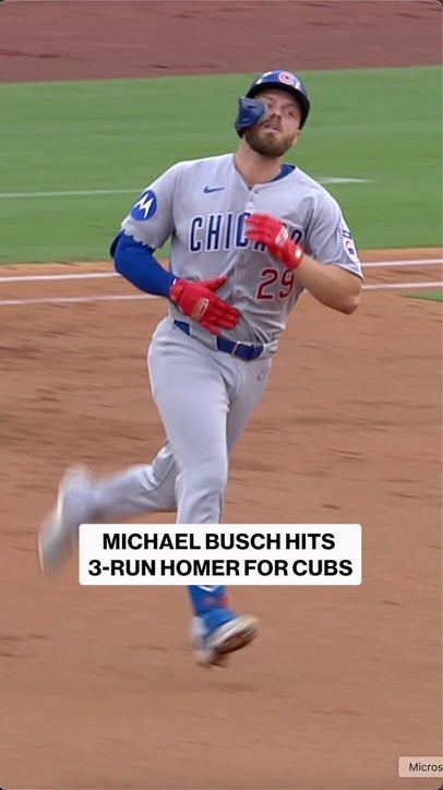 Michael Busch crushes three-run homer to extend Cubs' lead over Cardinals