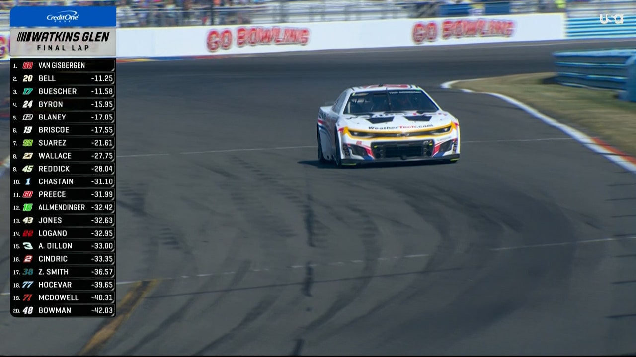 FINAL LAP: Shane Van Gisbergen wins at Watkins Glen