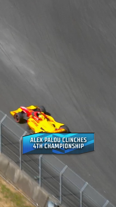 Alex Palou is the 2025 INDYCAR champion! 🏆
