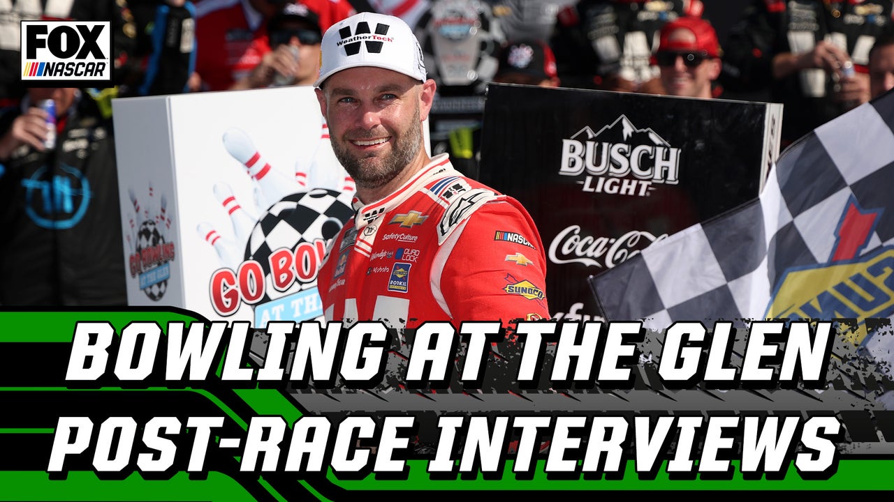 Shane Van Gisbergen and more post-race interviews from Watkins Glen International | NASCAR on FOX